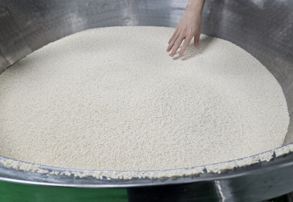 Máy sấy tầng sôi cho khách hàng sấy vừng