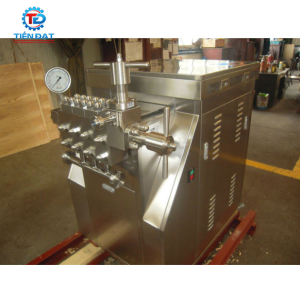 Máy đồng hóa áp suất cao SRH500-25 công suất 500 Lít/giờ 25MPa