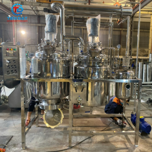 Dây chuyền chiết xuất và cô đặc dược liệu 100L