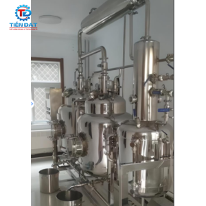 Dây chuyền chiết xuất và cô đặc dược liệu 50L