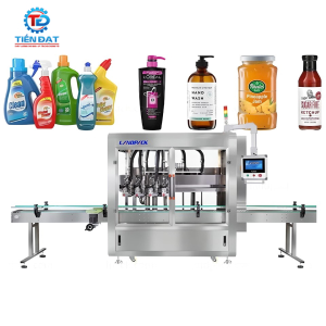 Máy chiết rót chất lỏng tốc độ cao LD-ALF01 năng suất 15-50 chai/phút