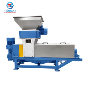 Máy ép dược liệu trục vít đôi TZ-10-500 năng suất 8 - 10 tấn/h