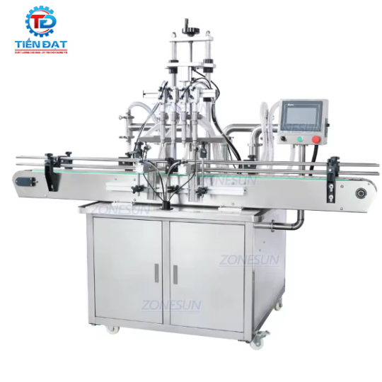 Máy chiết rót xilanh tự động 4 đầu chiết ZS-4Y