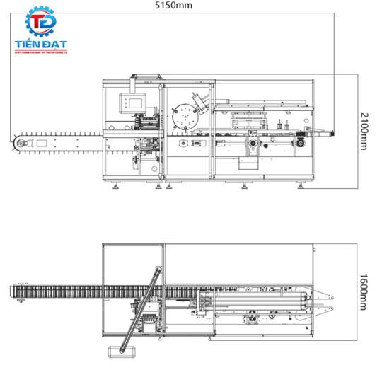 Máy đóng hộp carton XWZ300 II hãng Hoping