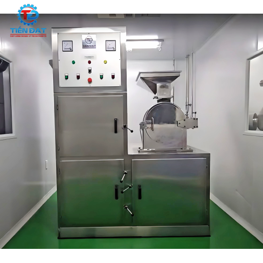 Máy nghiền dược liệu thu gom bụi 1.000 kg/h 40B